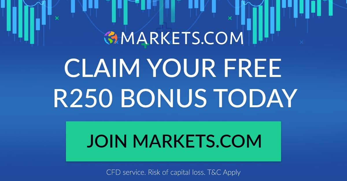 Get R250 In Trading Credit. Open A New Markets Account