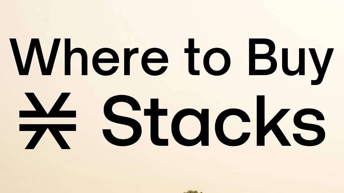 Where to buy Stacks